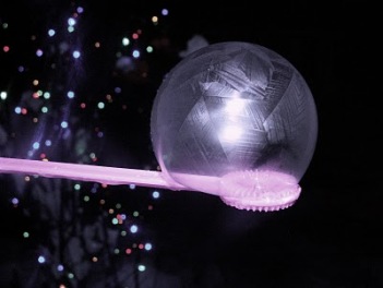 If you live long enough, you will have the opportunity to wish that your frozen bubble looked this good!